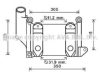 AVA QUALITY COOLING ME3266 Oil Cooler, retarder